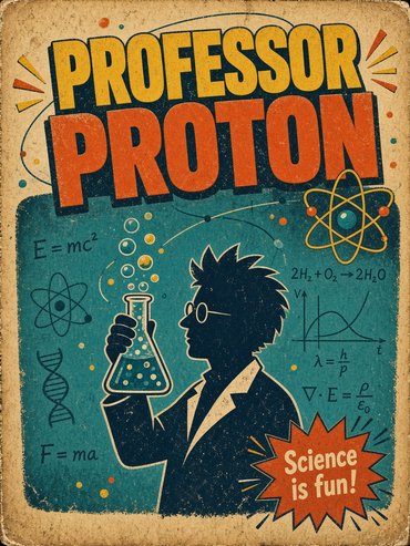 Professor Proton poster